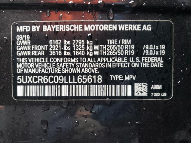 5UXCR6C09LLL65618 - 2020 BMW X5 XDRIVE40I CHARCOAL photo 14