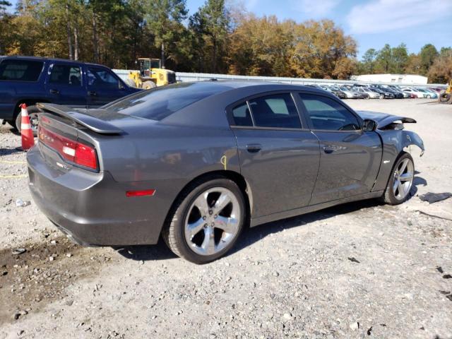 2C3CDXCT1CH302434 - 2012 DODGE CHARGER R/T GRAY photo 3