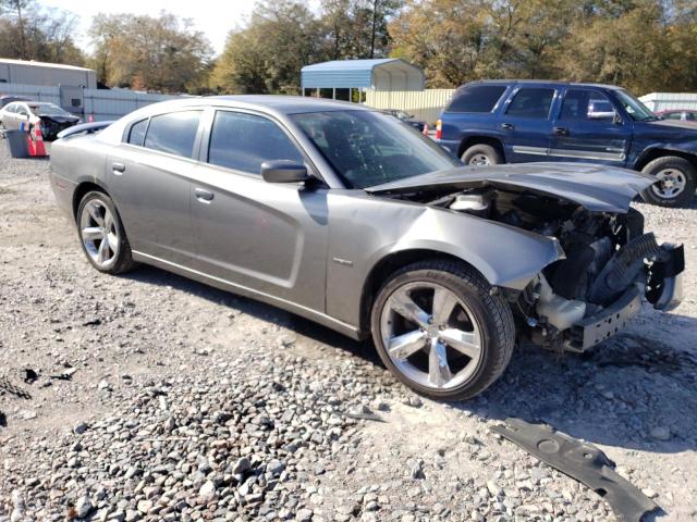 2C3CDXCT1CH302434 - 2012 DODGE CHARGER R/T GRAY photo 4