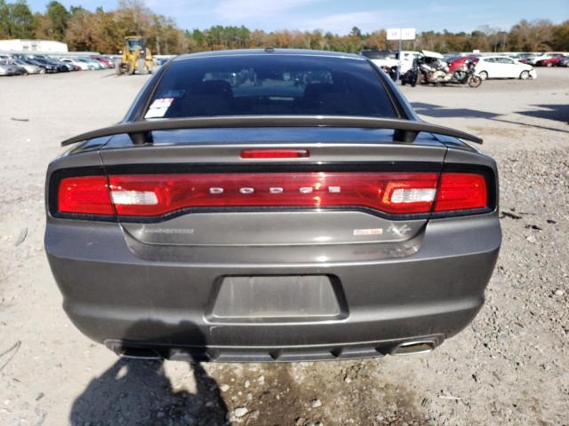 2C3CDXCT1CH302434 - 2012 DODGE CHARGER R/T GRAY photo 6