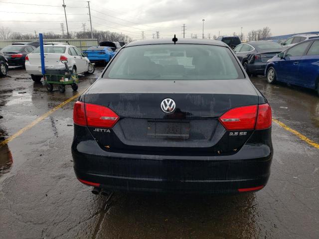 3VWDZ7AJ7BM083236 - 2011 VOLKSWAGEN JETTA SE BLACK photo 6