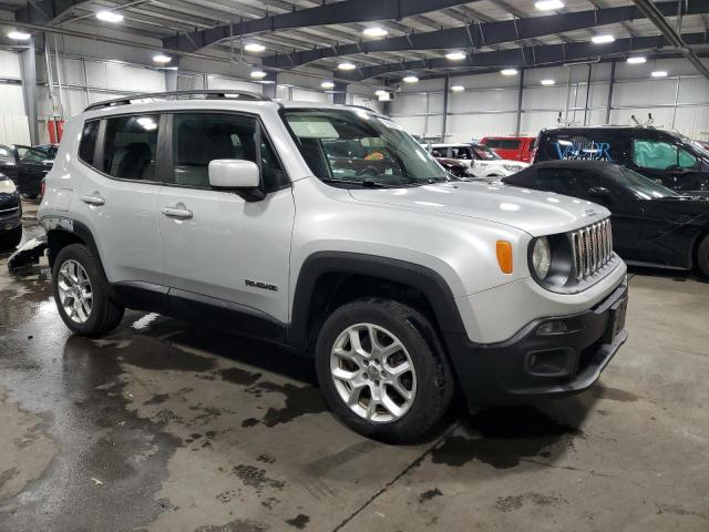 ZACCJBBT0FPB55749 - 2015 JEEP RENEGADE LATITUDE SILVER photo 4