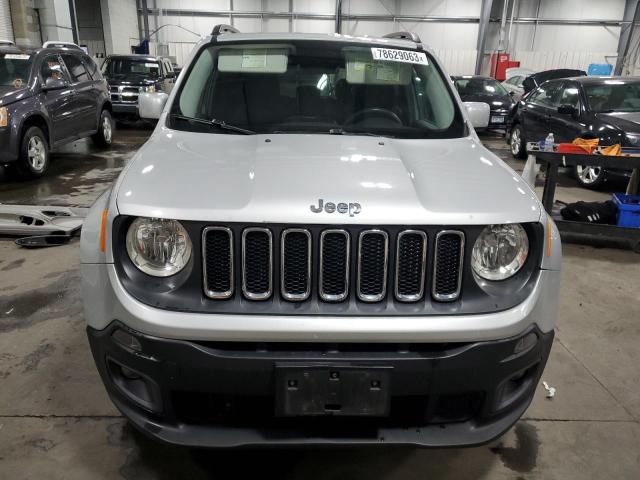 ZACCJBBT0FPB55749 - 2015 JEEP RENEGADE LATITUDE SILVER photo 5