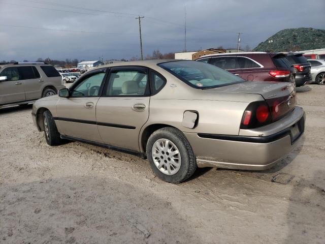 2G1WF52E429184813 - 2002 CHEVROLET IMPALA TAN photo 2