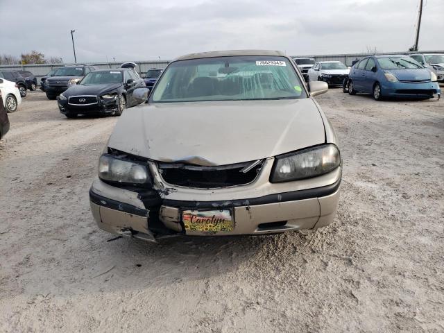 2G1WF52E429184813 - 2002 CHEVROLET IMPALA TAN photo 5