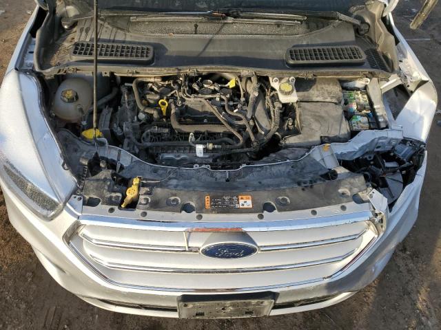 1FMCU9GDXKUA54069 - 2019 FORD ESCAPE SE SILVER photo 12