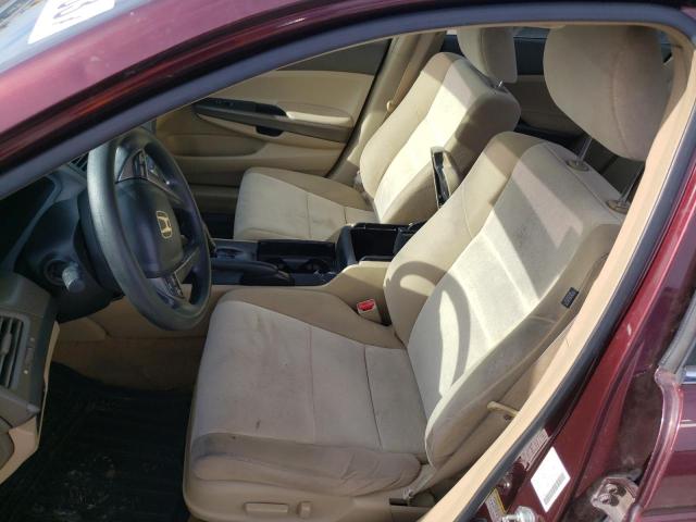 JHMCP26488C060390 - 2008 HONDA ACCORD LXP BURGUNDY photo 7