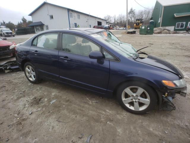 2HGFA16817H502372 - 2007 HONDA CIVIC EX BLUE photo 4