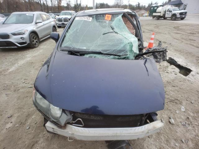 2HGFA16817H502372 - 2007 HONDA CIVIC EX BLUE photo 5