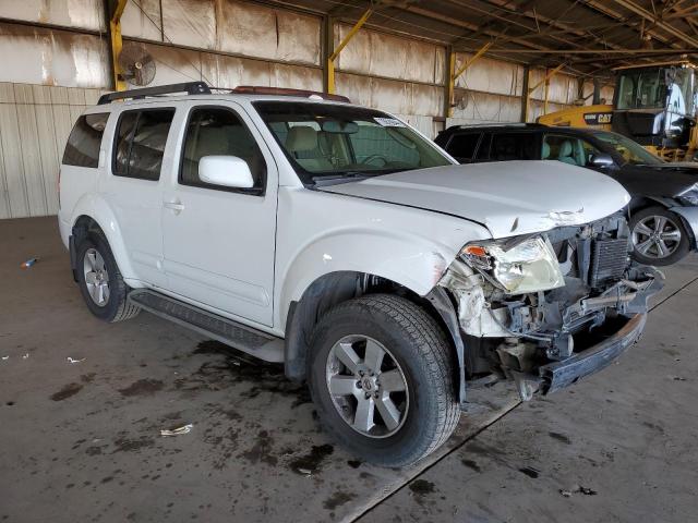 5N1AR18U48C647045 - 2008 NISSAN PATHFINDER S WHITE photo 4