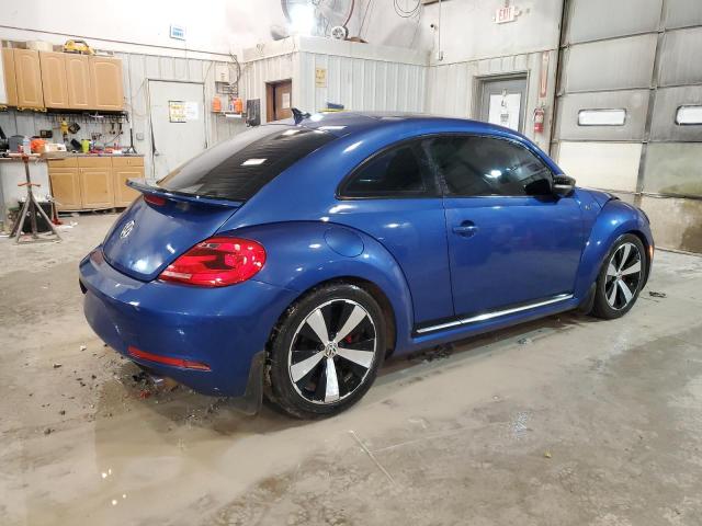 3VW4S7AT4FM603825 - 2015 VOLKSWAGEN BEETLE R-LINE BLUE photo 3