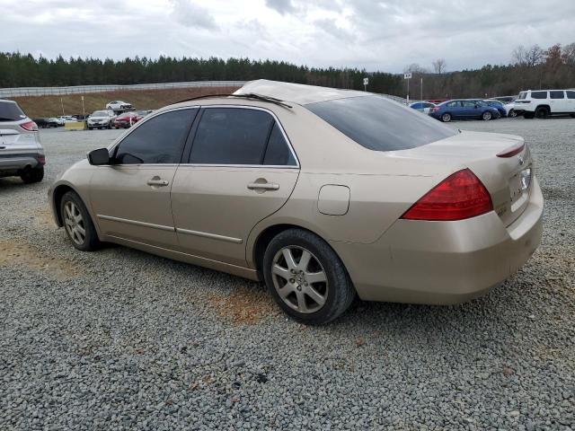 1HGCM56727A093533 - 2007 HONDA ACCORD EX BEIGE photo 2