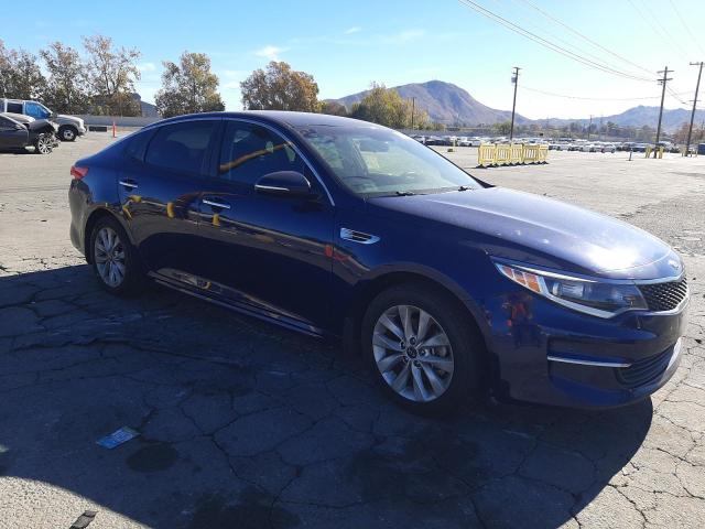 5XXGT4L36JG263662 - 2018 KIA OPTIMA LX BLUE photo 4