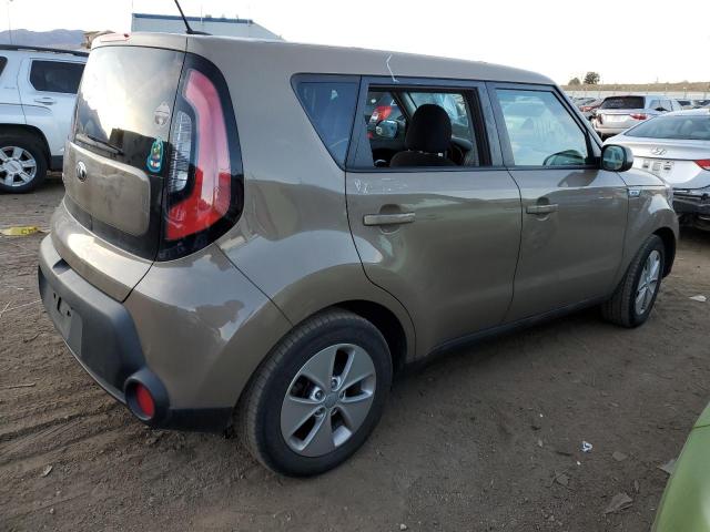 KNDJN2A27F7235612 - 2015 KIA SOUL BROWN photo 3