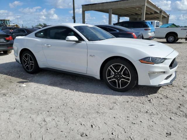 1FA6P8CF8M5125038 - 2021 FORD MUSTANG GT WHITE photo 4