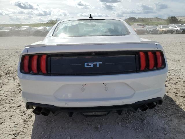 1FA6P8CF8M5125038 - 2021 FORD MUSTANG GT WHITE photo 6