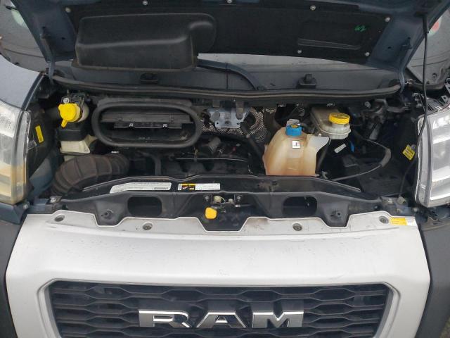 3C6URVJG3LE108728 - 2020 RAM PROMASTER 3500 HIGH ლურჯი ფოტო 12