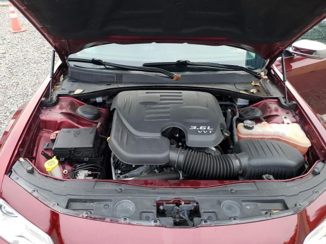 2C3CCAAG1KH612393 - 2019 CHRYSLER 300 TOURING BURGUNDY photo 11