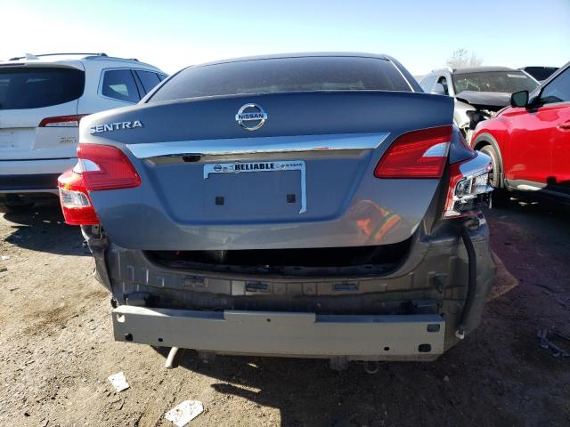 3N1AB7AP8KY279051 - 2019 NISSAN SENTRA S GRAY photo 6