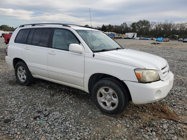 JTEGD21A860133101 - 2006 TOYOTA HIGHLANDER WHITE photo 4