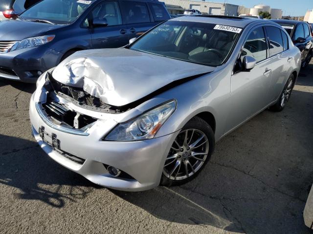 JN1CV6AP9BM301247 - 2011 INFINITI G37 BASE SILVER photo 1