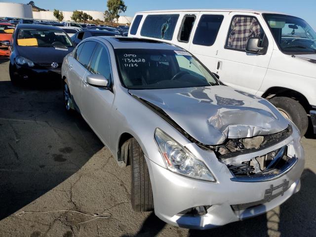 JN1CV6AP9BM301247 - 2011 INFINITI G37 BASE SILVER photo 4