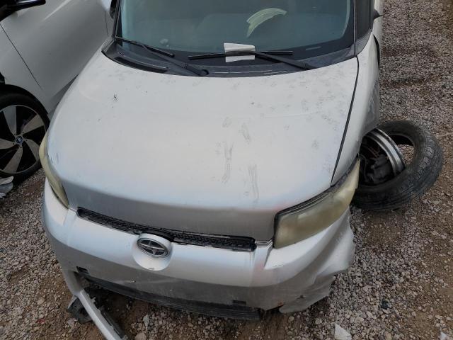 JTLZE4FEXC1142491 - 2012 TOYOTA SCION XB SILVER photo 12