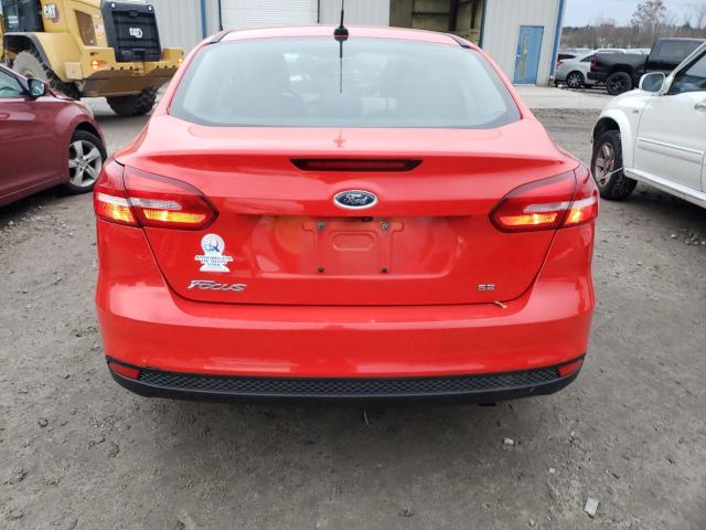 1FADP3F28GL217723 - 2016 FORD FOCUS SE RED photo 6