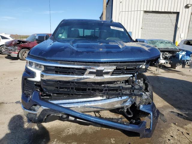 1GCUDDED5NZ532520 - 2022 CHEVROLET SILVERADO K1500 LT BLUE photo 5