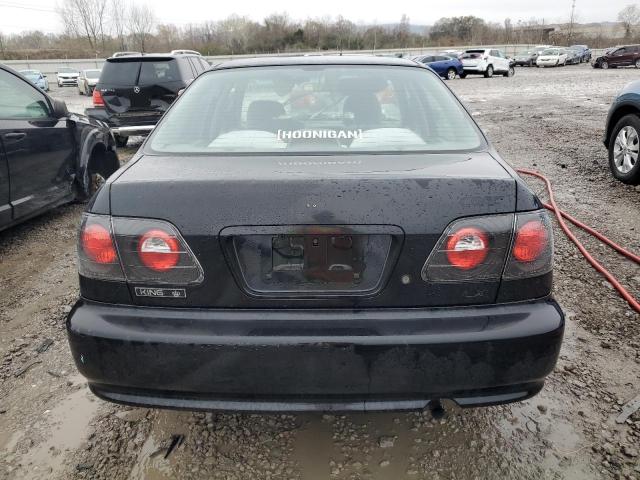 1HGEJ6676XL031323 - 1999 HONDA CIVIC LX BLACK photo 6