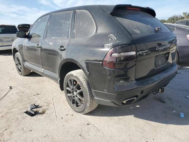 WP1AA29P78LA19330 - 2008 PORSCHE CAYENNE BLACK photo 2