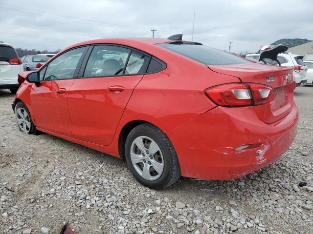 1G1BC5SMXJ7231809 - 2018 CHEVROLET CRUZE LS RED photo 2