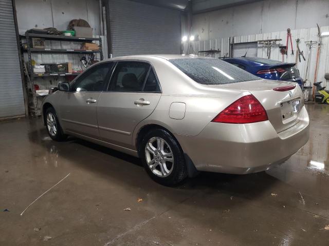 1HGCM56896A065560 - 2006 HONDA ACCORD EX TAN photo 2