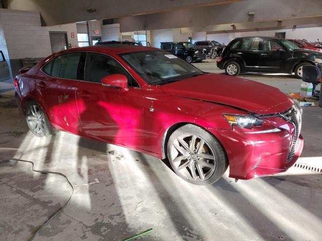 JTHCF1D25F5022759 - 2015 LEXUS IS 250 RED photo 4