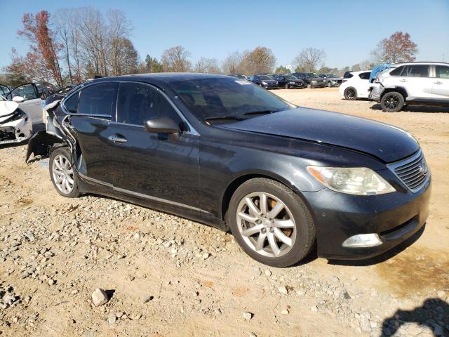 JTHBL46F875002674 - 2007 LEXUS LS 460 CHARCOAL photo 4