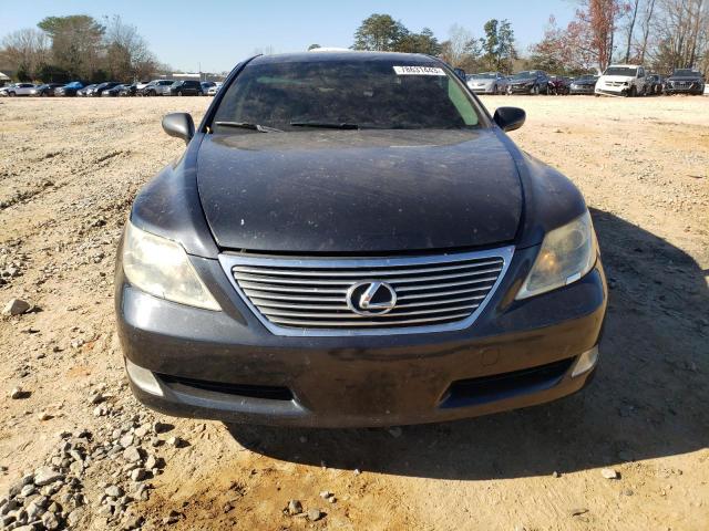 JTHBL46F875002674 - 2007 LEXUS LS 460 CHARCOAL photo 5