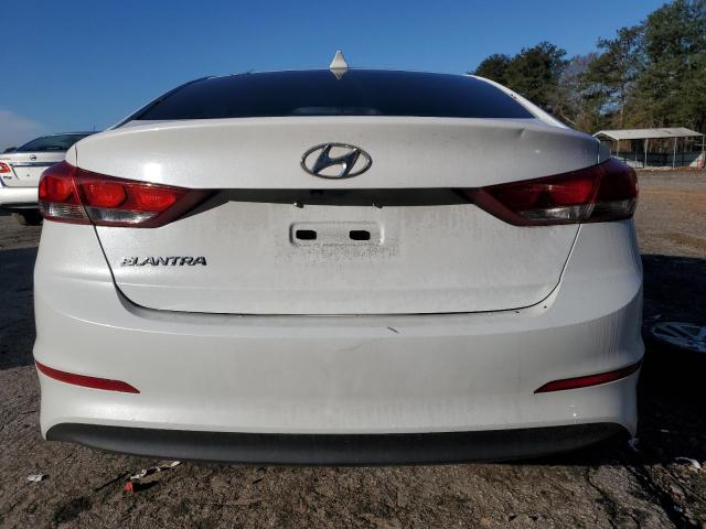 5NPD84LF3HH086419 - 2017 HYUNDAI ELANTRA SE WHITE photo 6