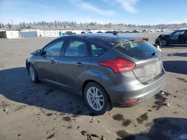 1FADP3K22HL326489 - 2017 FORD FOCUS SE CHARCOAL photo 2