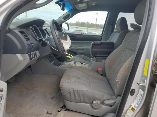 5TEJU4GN0AZ718795 - 2010 TOYOTA TACOMA DOUBLE CAB PRERUNNER SILVER photo 7