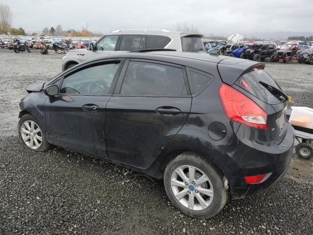 3FADP4EJ2BM165222 - 2011 FORD FIESTA SE BLACK photo 2