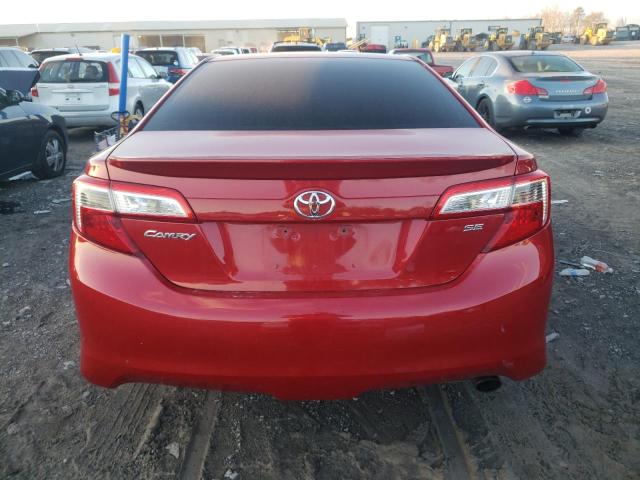 4T1BF1FK3EU736402 - 2014 TOYOTA CAMRY L RED photo 6