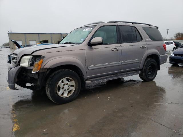 5TDZT38A41S023857 - 2001 TOYOTA SEQUOIA LIMITED SILVER photo 1