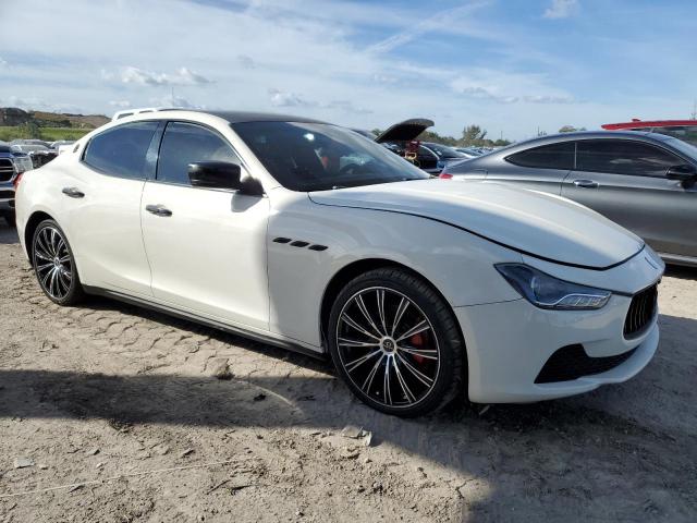 ZAM57XSA3E1106469 - 2014 MASERATI GHIBLI WHITE photo 4