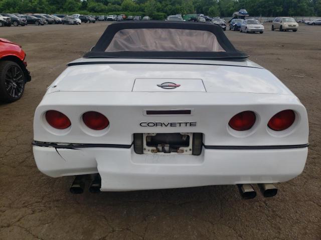 1G1YY3381L5112949 - 1990 CHEVROLET CORVETTE WHITE photo 6