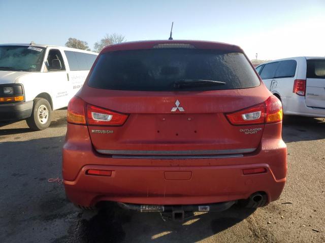 JA4AR4AU5CZ009192 - 2012 MITSUBISHI OUTLANDER SE RED photo 6