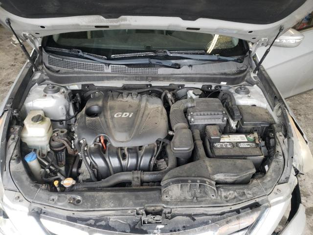 5NPEC4AC4BH123710 - 2011 HYUNDAI SONATA SE GRAY photo 11