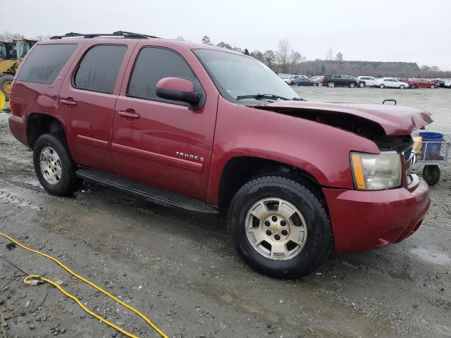 1GNFC13J97J126901 - 2007 CHEVROLET TAHOE C1500 BURGUNDY photo 4