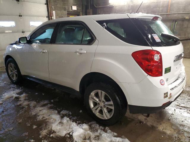 1GNALAEK1FZ108876 - 2015 CHEVROLET EQUINOX LS WHITE photo 2