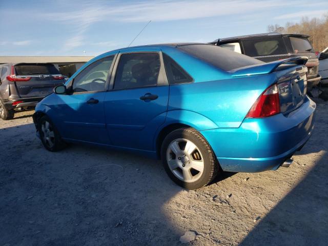 1FAFP34N17W355673 - 2007 FORD FOCUS ZX4 BLUE photo 2