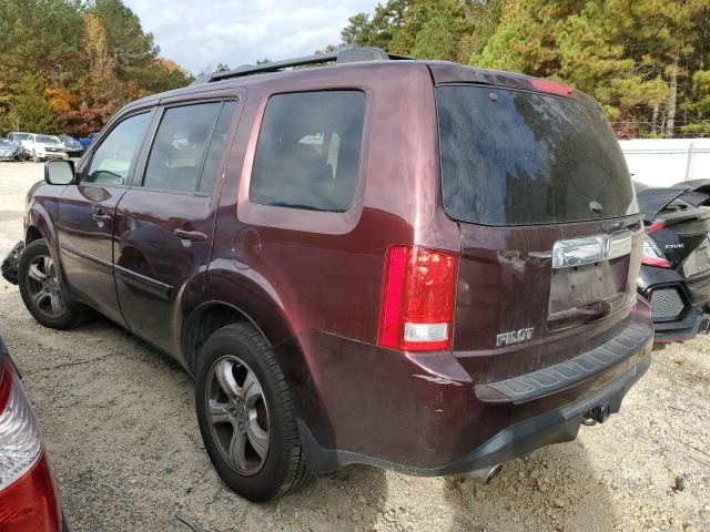 5FNYF4H78CB059989 - 2012 HONDA PILOT EXLN BURGUNDY photo 2